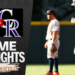 houston astros vs colorado rockies match player stats